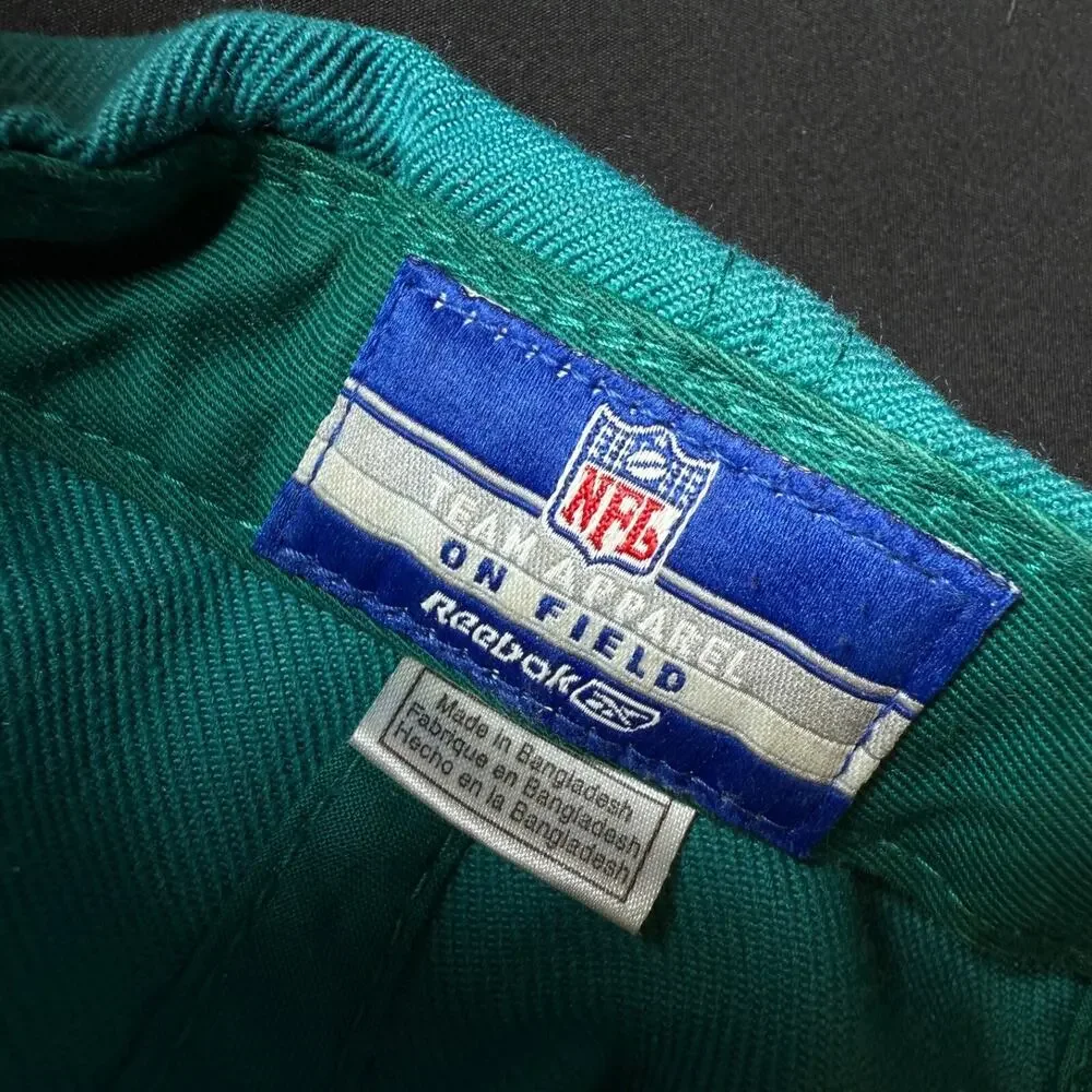 MIAMI DOLPHINS NFL Football Reebok Aqua Hat Baseball Cap Adjustable Hook & Loop
